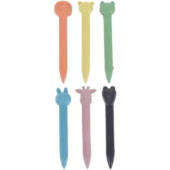 TOYS "R" US 6 lápices de cera animales