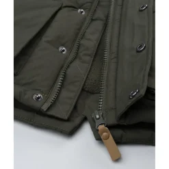 Prenatal Abrigo acolchado verde con pelo sintético para niño* Niño·Bebé Niño 3-36 Meses|Bebé Niño 3-36 Meses·Abrigos Y Plumíferos