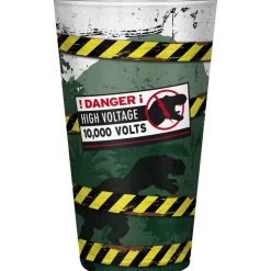 ABYSSE CORP ABYstyle - Vaso Jurassic Park Alta Tensión 400ml* Friki Zone|Merchandising