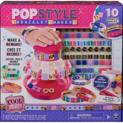 SPIN MASTER Air Hogs - Kit para hacer pulseras Popstyle con máquina de almacenamiento y cuentas reutilizables* Estilo De Vida
