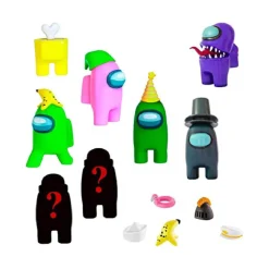 BIZAK Among Us - Pack 8 figuras y accesorios (varios modelos)* Figuras De Acción