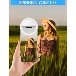 KLACK EUROPE Anillo LED mini para móvil* Figuras De Acción