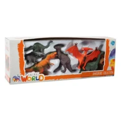 ANIMAL WORLD - Pack 7 figuras de dinosaurios