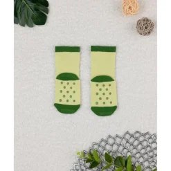 Prenatal Antideslizante niño verde tigre