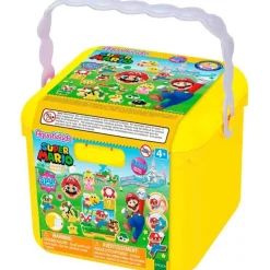 EPOCH PARA IMAGINAR S.L. Aquabeads - Super Mario - Cubo creatividad* Arte Y Manualidades