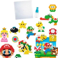 EPOCH PARA IMAGINAR S.L. Aquabeads - Super Mario - Cubo creatividad* Arte Y Manualidades