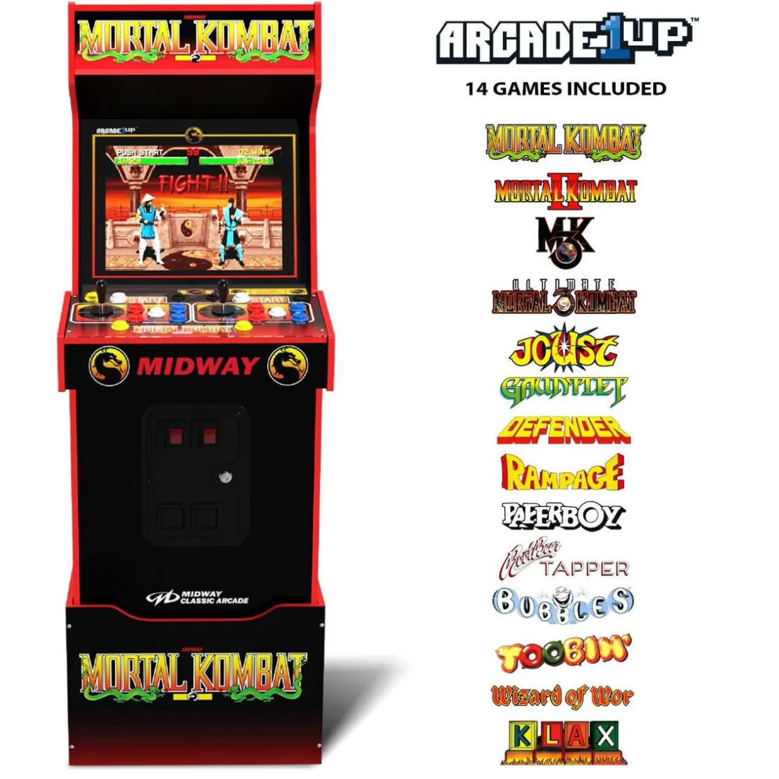 Arcade1Up - Máquina recreativa MORTAL KOMBAT