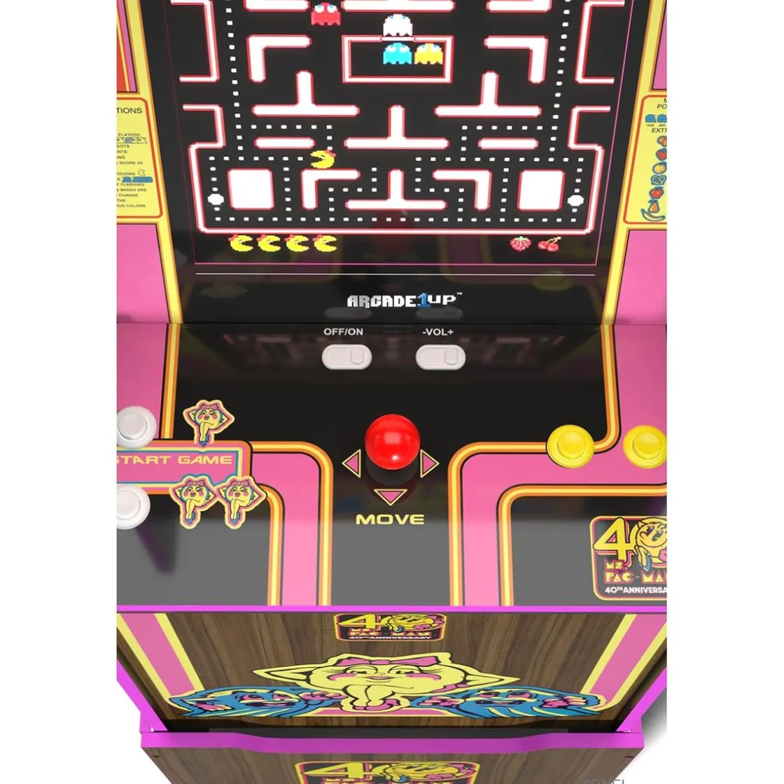 Arcade1Up - Ms PAC-MAN Edición 40º Aniversario* Videojuegos