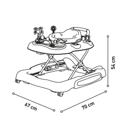 ASALVO - Andador Parque de actividades Diente de León