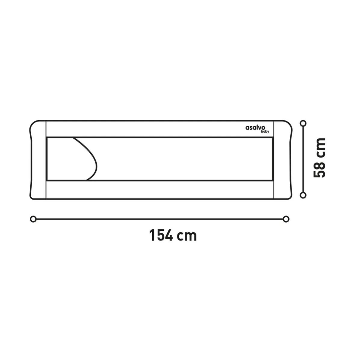 ASALVO - Barrera de Cama 2 en 1 Erizo* Seguridad·Antigolpes Y Reductores