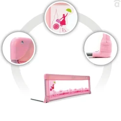 ASALVO - Barrera de cama estándar 150 cm London* Seguridad·Antigolpes Y Reductores