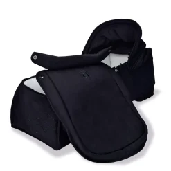 ASALVO - Capazo para silla gemelar Bro Negro* Trío Y Accesorios·Capazos
