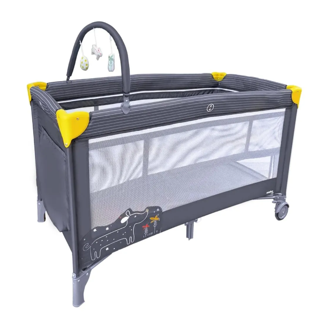 ASALVO - Cuna de Viaje Complet Duo Perrito