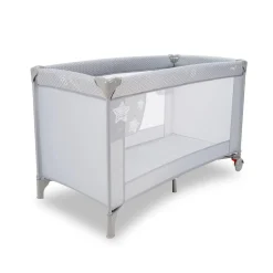 A SALVO asalvo - Cuna de viaje estrellas gris