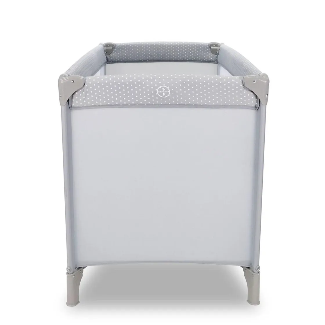 A SALVO asalvo - Cuna de viaje estrellas gris