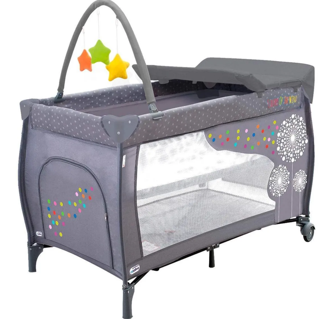 A SALVO Asalvo - Cuna de Viaje Mix Plus - Diente de León