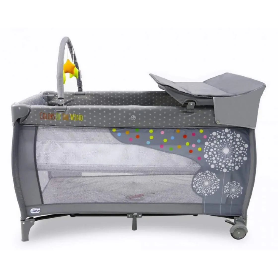 A SALVO Asalvo - Cuna de Viaje Mix Plus - Diente de León