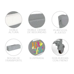 ASALVO - Cuna de viaje Smooth Baby* Descanso·Cunas De Viaje