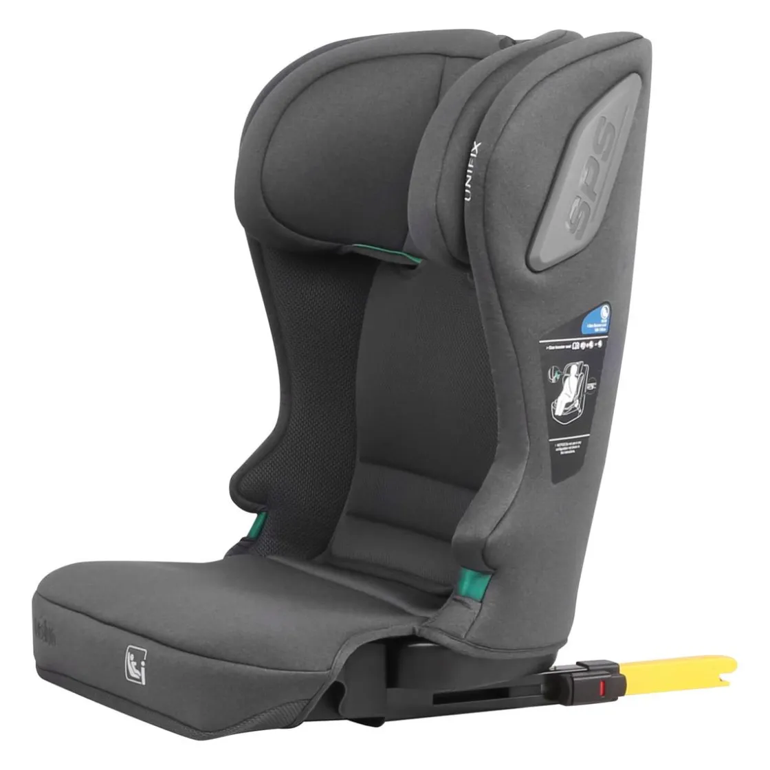 ASALVO - Silla de auto I-Size Unifix Gris 100-150 cm