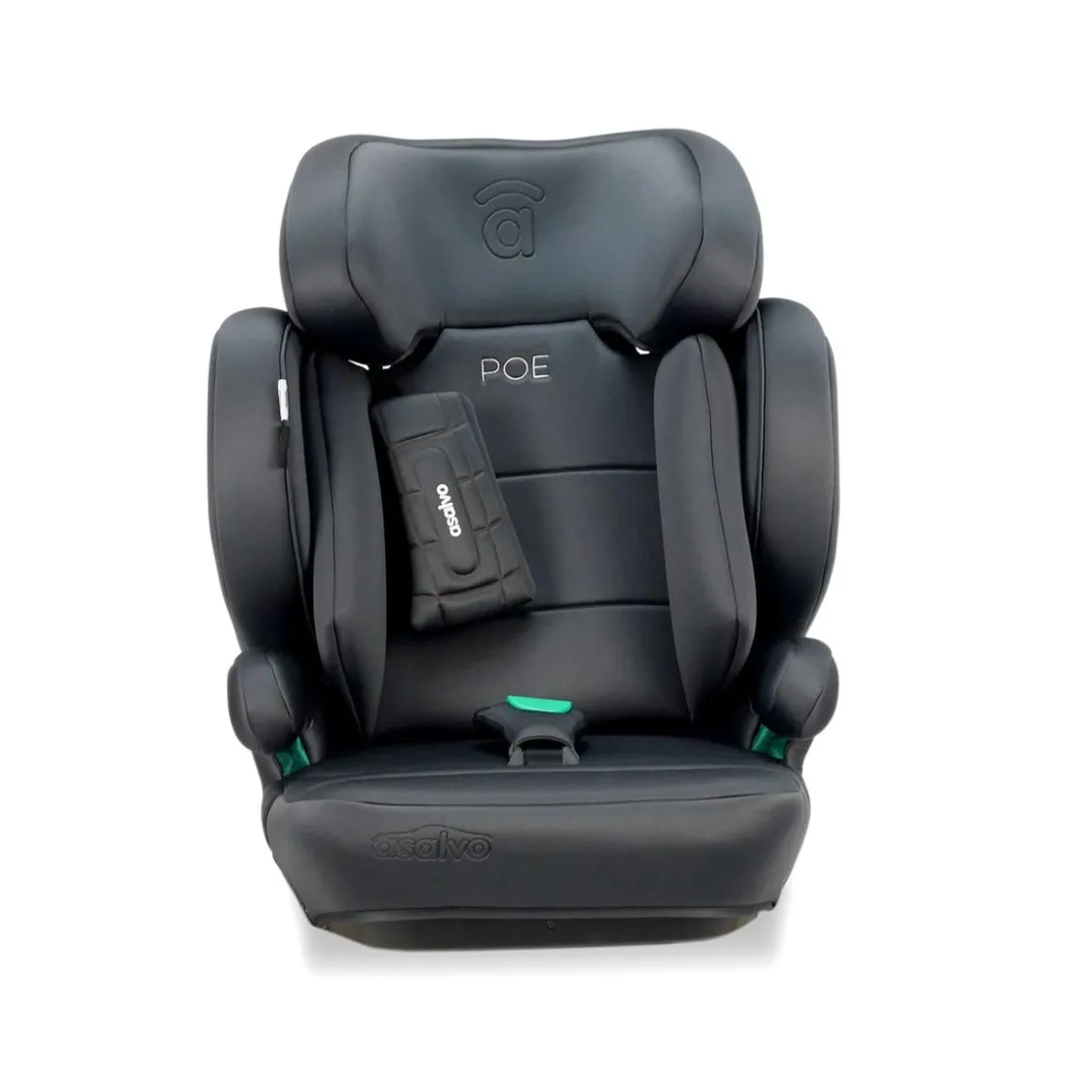 ASALVO - Silla de auto I-Size Poe Fix Gris 100-150 cm
