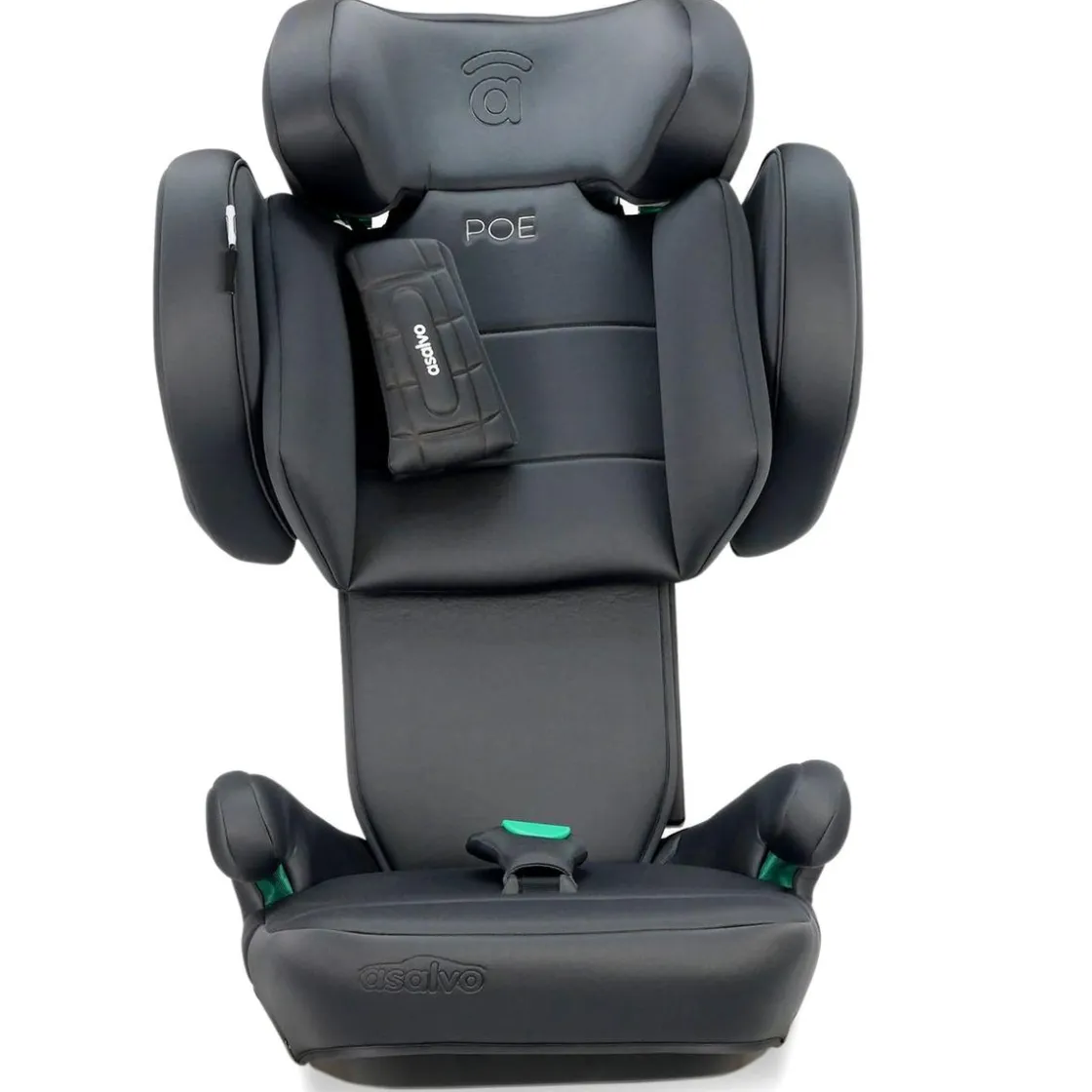 ASALVO - Silla de auto I-Size Poe Fix Gris 100-150 cm