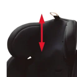 A SALVO Asalvo - Silla de coche Austen negro* Sillas De Coche·Desde 40 A 150 Cm