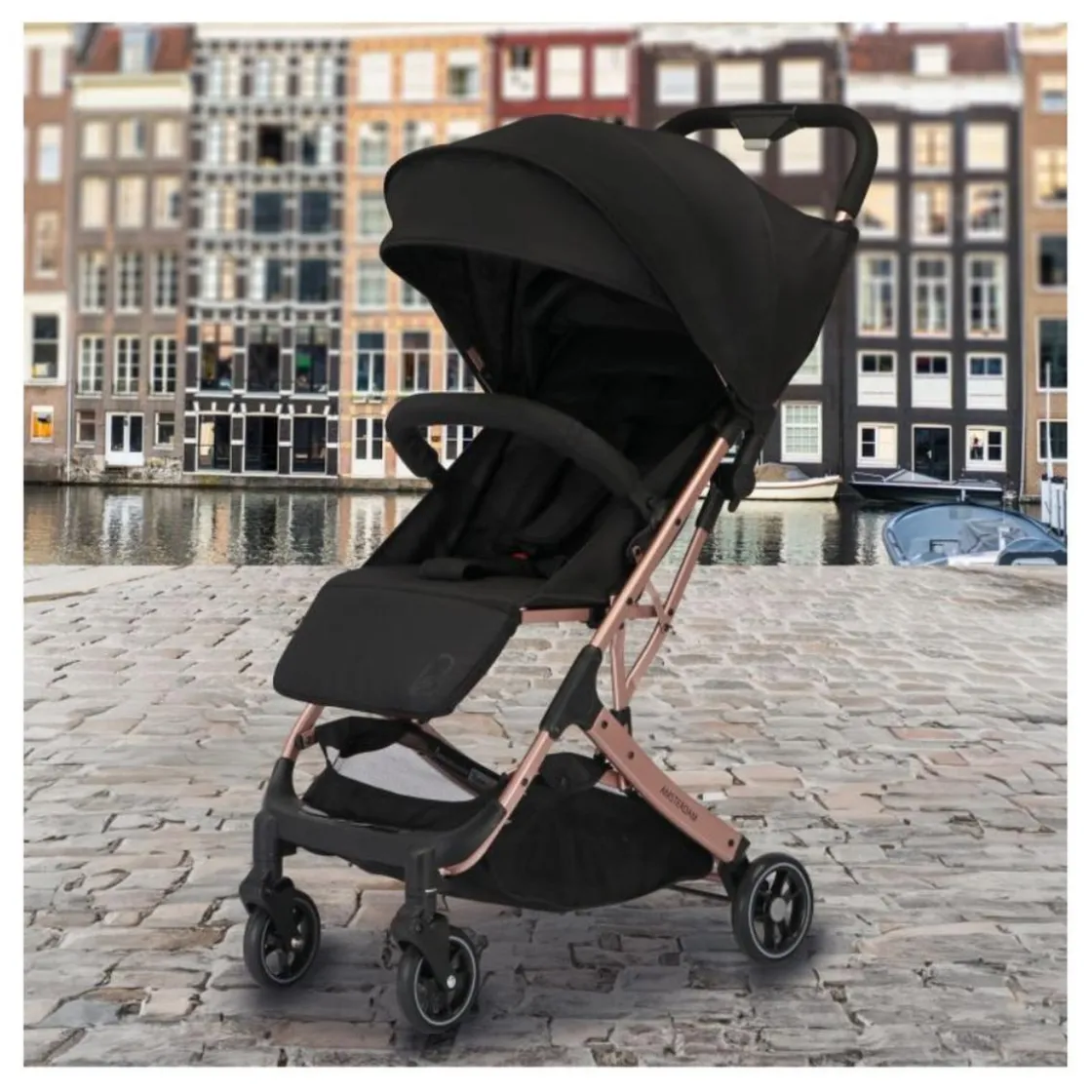 A SALVO Asalvo - Silla de Paseo Amsterdam Dorada* Sillas De Paseo Y Accesorios·Sillas De Paseo