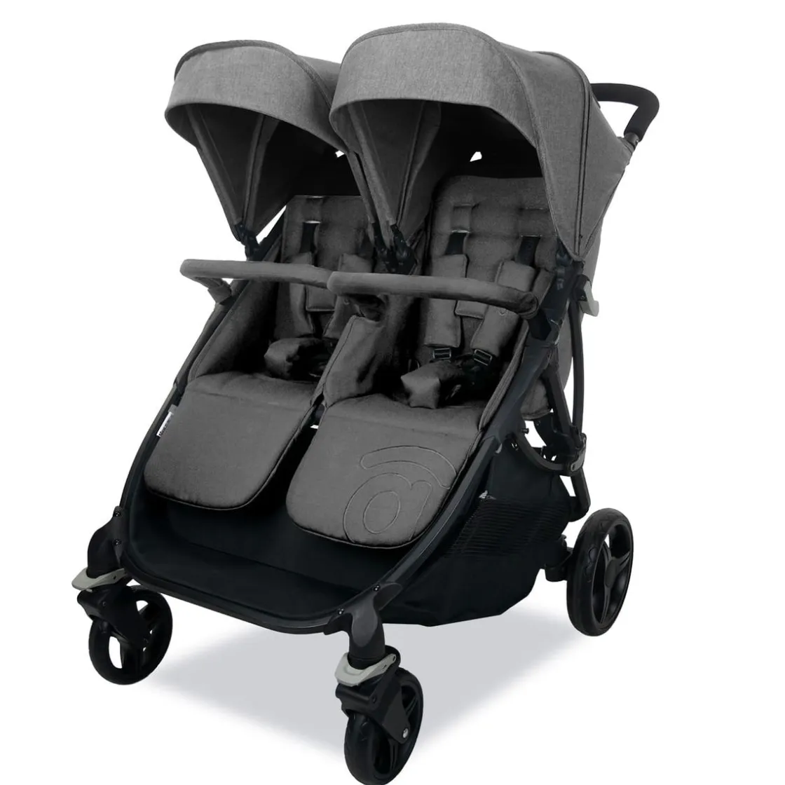 ASALVO - Silla de Paseo Gemelar Bro Gris
