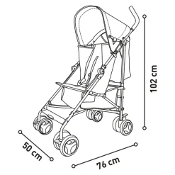 ASALVO - Silla de Paseo Mombi Verde* Sillas De Paseo Y Accesorios·Sillas De Paseo