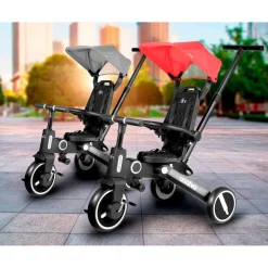 ASALVO - Tricilo Discovery Rojo* Motos Y Triciclos