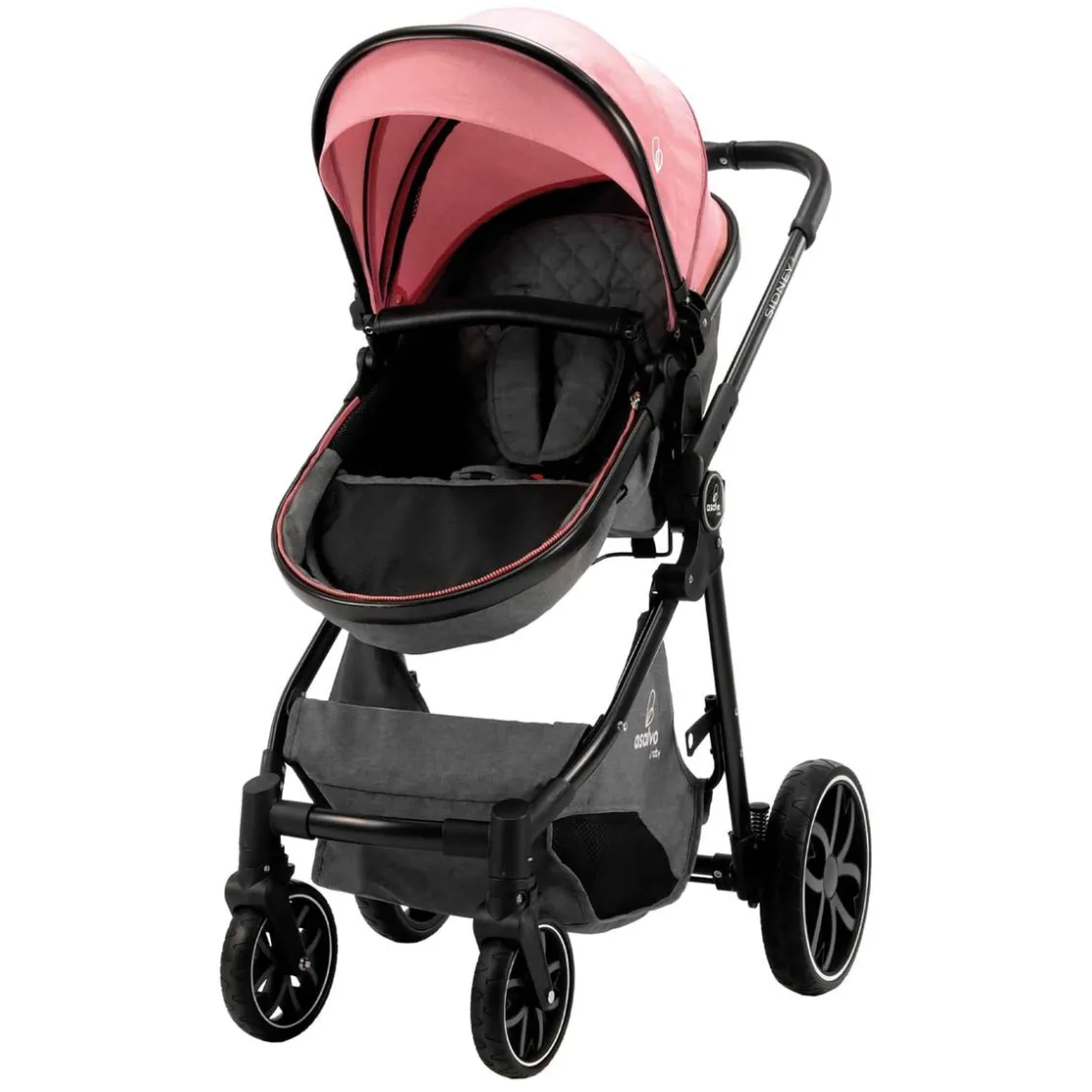 ASALVO - Trío convertible Sidney 2 Rosa