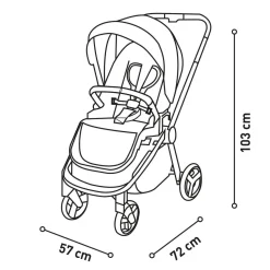 ASALVO - Trío Genius 2 Gris