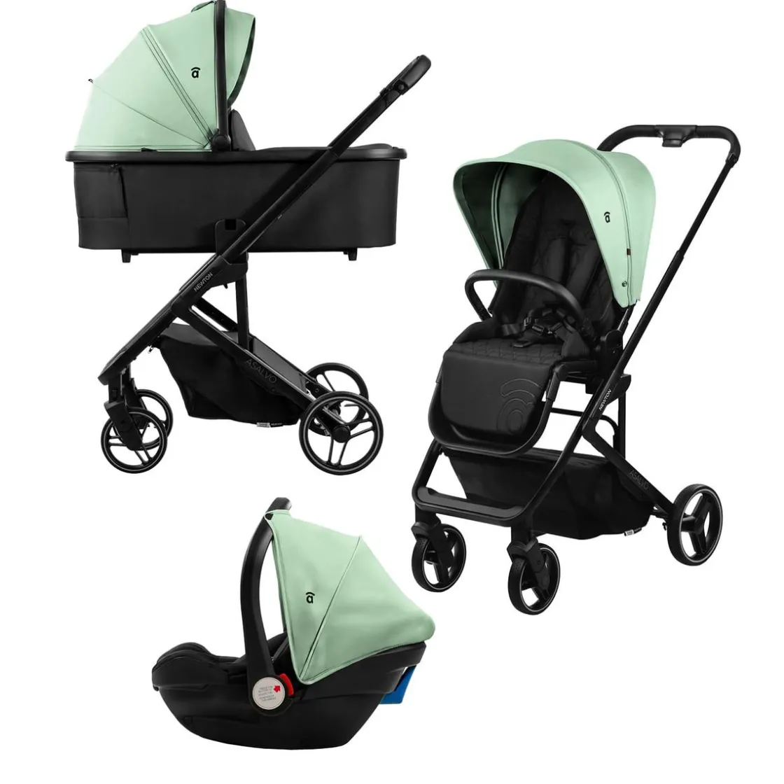 ASALVO - Trío Newton Verde* Trío Y Accesorios·Trío Y Dúo