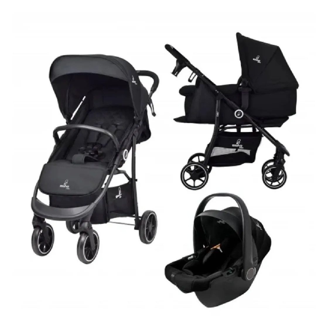 ASALVO - Trío Oslo - Negro* Trío Y Accesorios·Trío Y Dúo