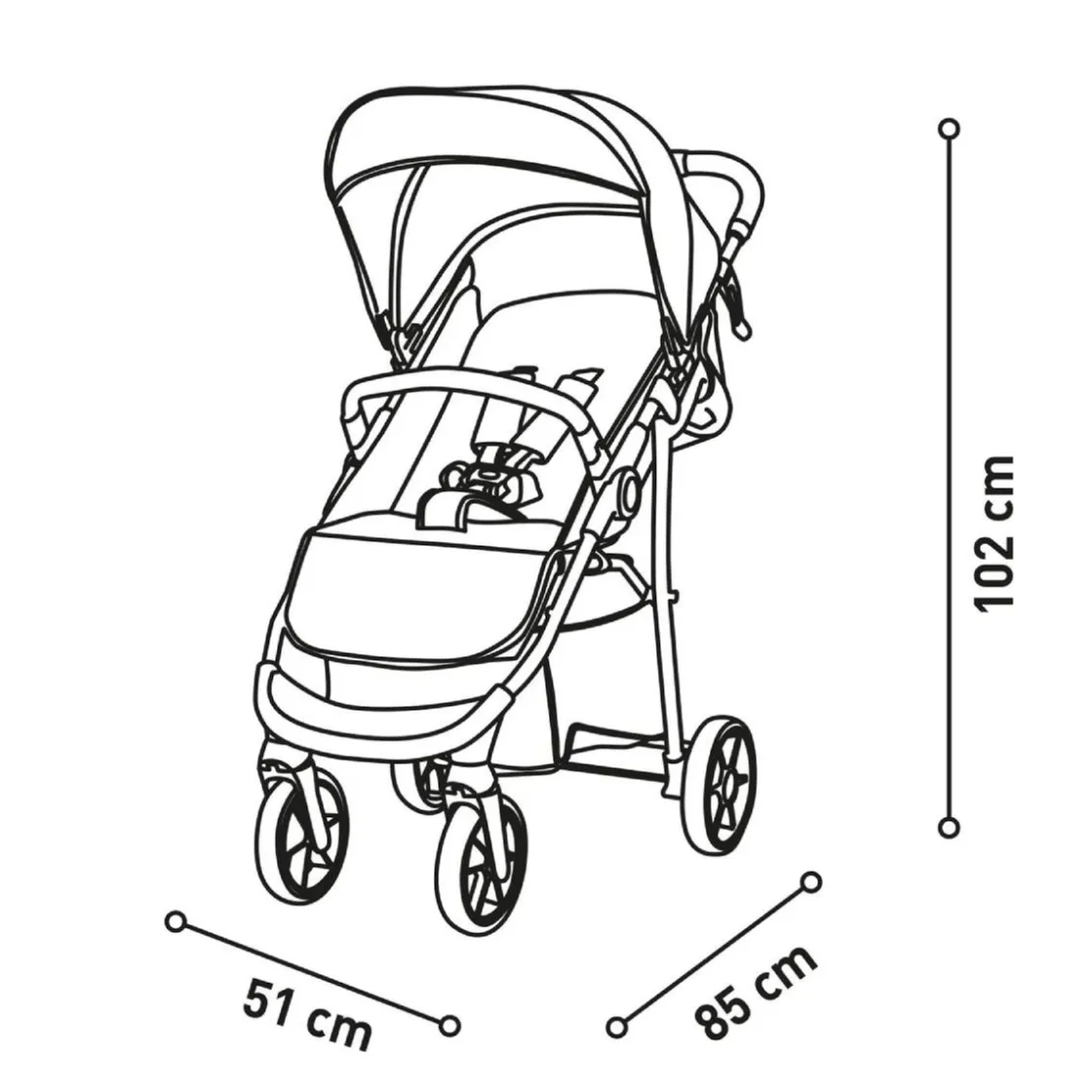 ASALVO - Trío Oslo - Negro* Trío Y Accesorios·Trío Y Dúo