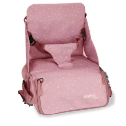 ASALVO - Trona de viage-Bolso Hummus Estrellas Rosa* Tronas·Tronas Bebe