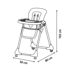 ASALVO - Trona Roncero Gris