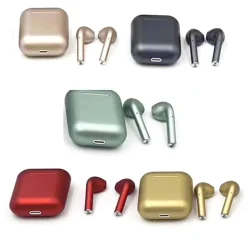 KLACK EUROPE Auriculares Bluetooth INPODKLACK 12 Metalizado Amarillo* Electrónicos|Música