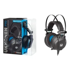 INDECA Auriculares Gaming Ukkonen Pro Multiplataforma Negro* Videojuegos