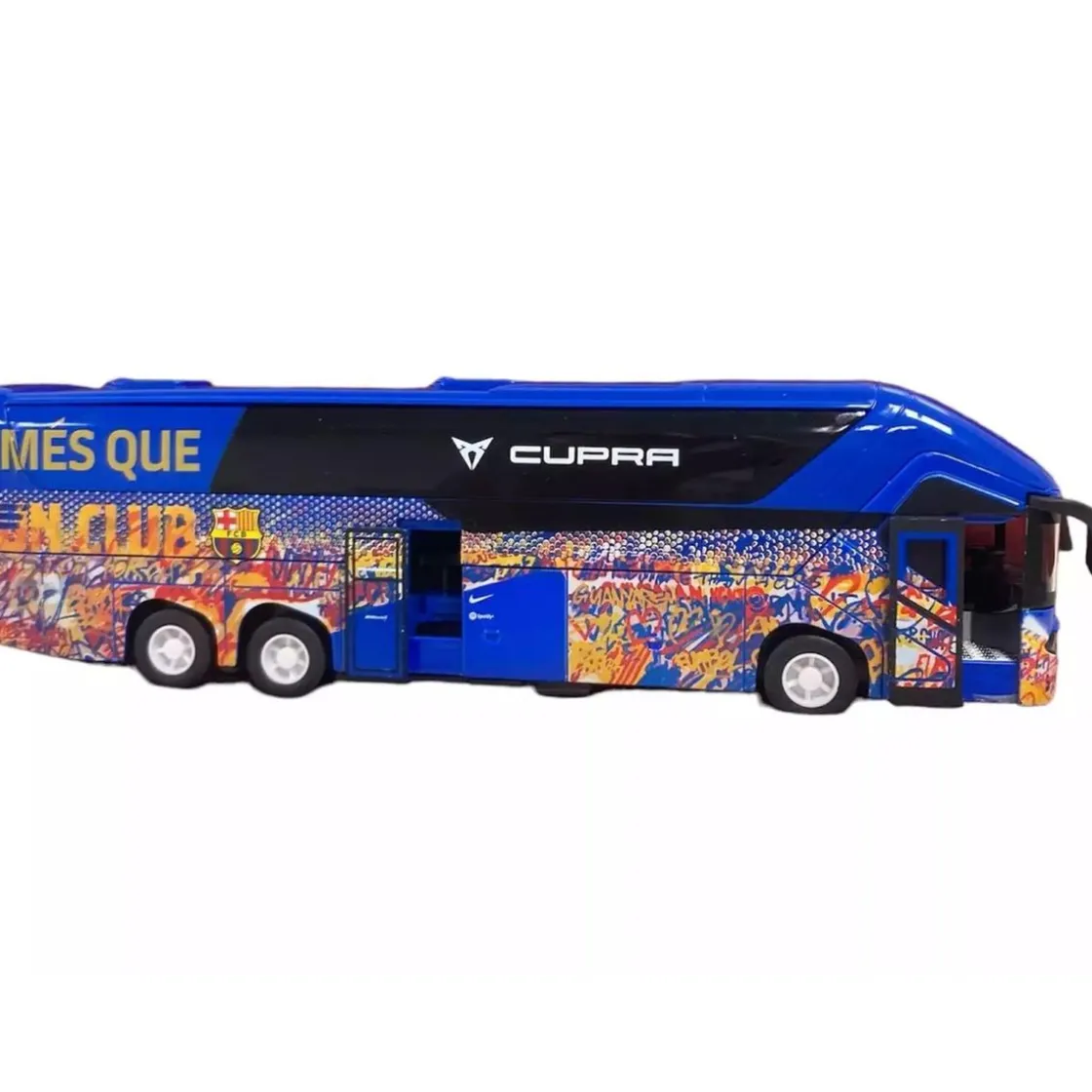 BANDAI Autobús Fútbol Club Barcelona* Vehículos Y Circuitos