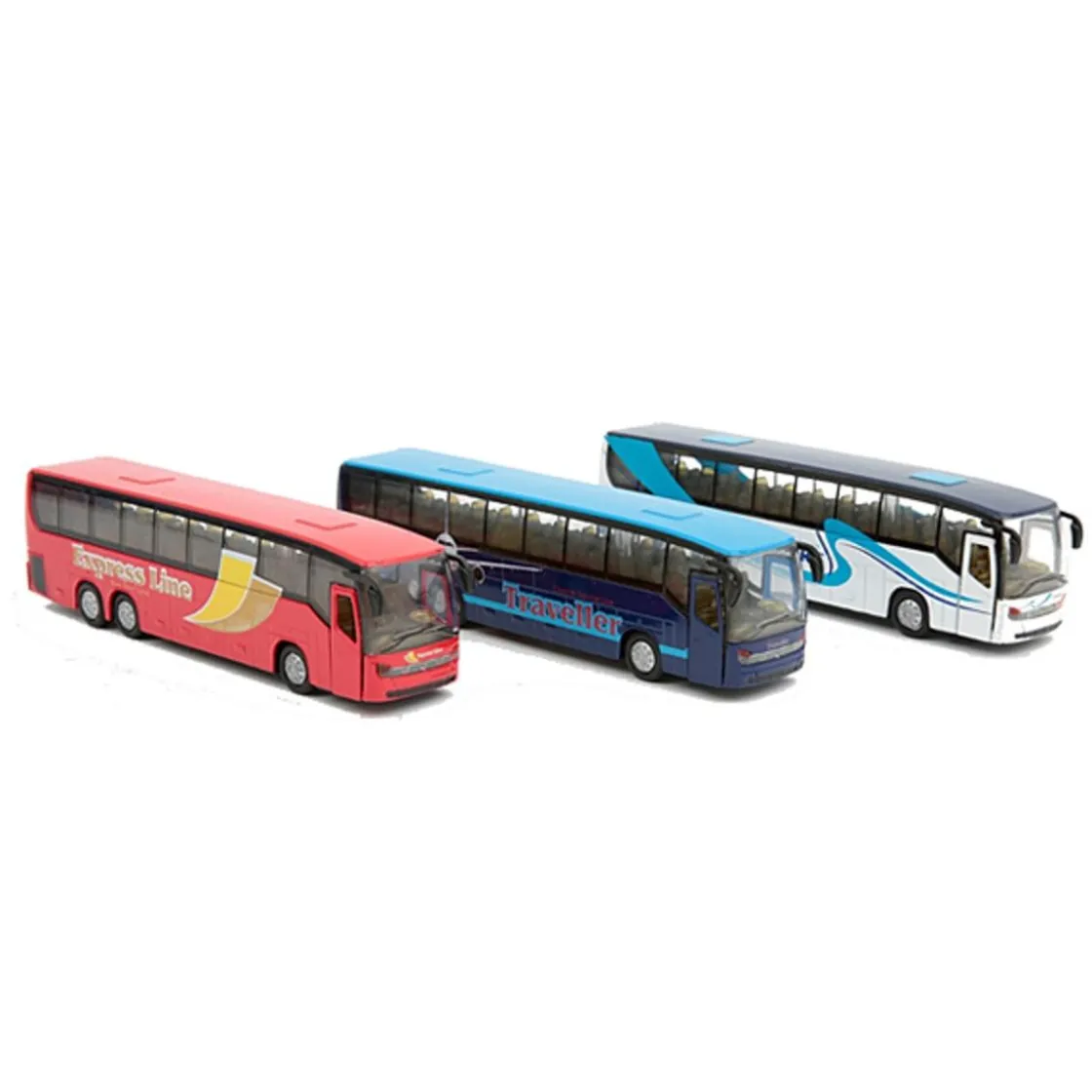 MOTORI & CO Autobús pequeño de metal - 20 cm (Varios modelos)* Vehículos Y Circuitos