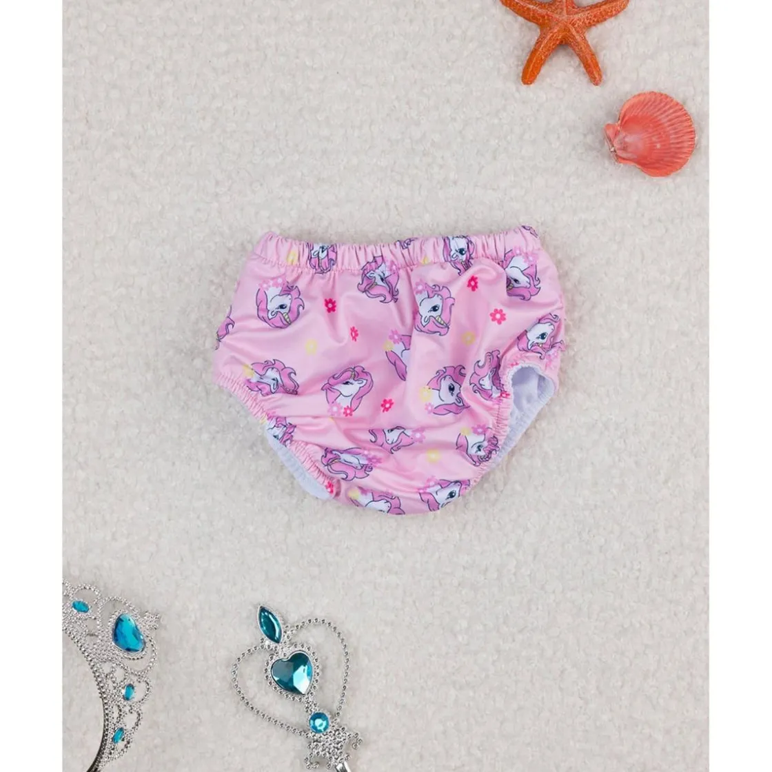 Prenatal Bañador antifugas rosa con estampado de unicornios para niña* Calzado Y Accesorios·Accesorios Y Complementos