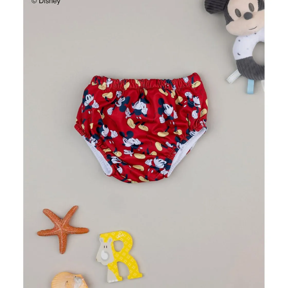 Prenatal Bañador slip antifugas para niño – Mickey Mouse rojo* Calzado Y Accesorios·Accesorios Y Complementos