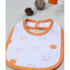 Prenatal Babero naranja ositos