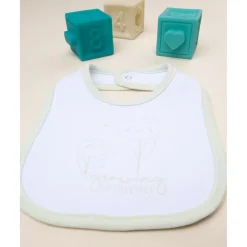 Prenatal Babero niña blanco/verde* Recién Nacido·Ropa Y Accesorios|Ropa Y Accesorios·Baberos