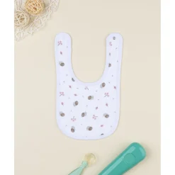 Prenatal Babero niña con caracoles all over* Ropa Y Accesorios·Baberos|Recién Nacido·Ropa Y Accesorios