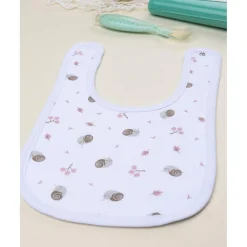 Prenatal Babero niña con caracoles all over* Ropa Y Accesorios·Baberos|Recién Nacido·Ropa Y Accesorios