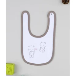 Prenatal Babero niña con ositos