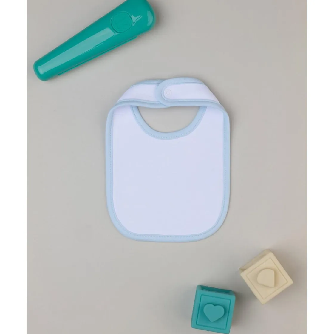 Prenatal Babero niño blanco/azul* Recién Nacido·Ropa Y Accesorios|Ropa Y Accesorios·Baberos