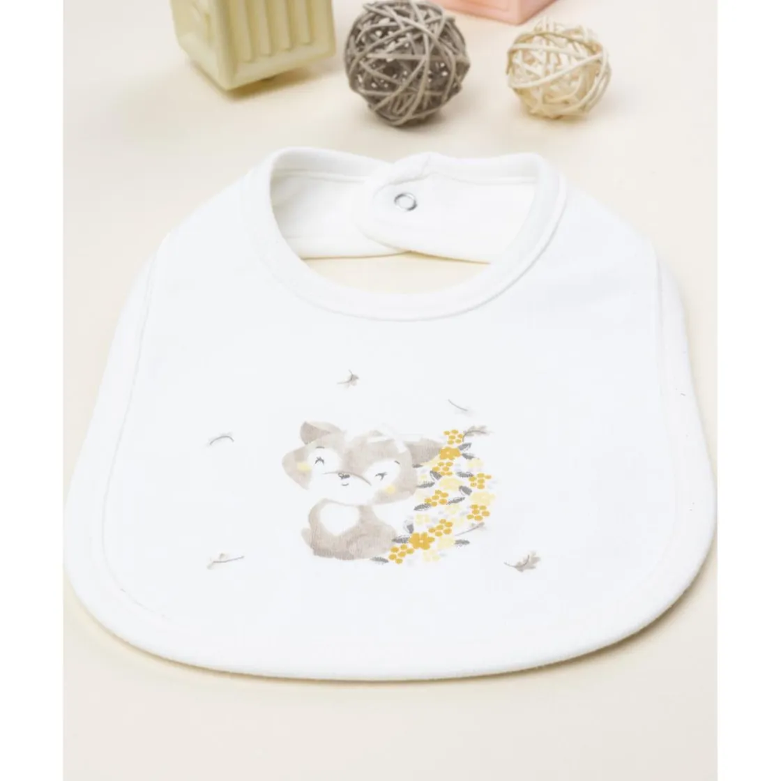 Prenatal Babero para bebés en color crema con estampado* Ropa Y Accesorios·Baberos|Recién Nacido·Ropa Y Accesorios